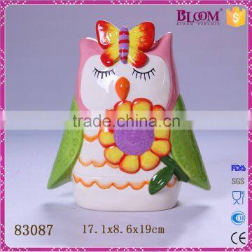 New design kids gift wholesale ceramic piggy banks