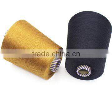 100% Silk Material and Dyed Colors Cotton Yarn photo-2