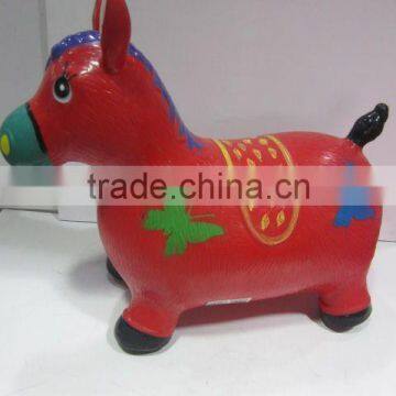 painted inflatable toys for children Jumping horse