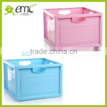 Emc Plastic Foldable Crates for Household, Square Shape Crates for House photo-2