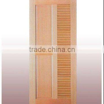 Red Solid Wood Door photo-2