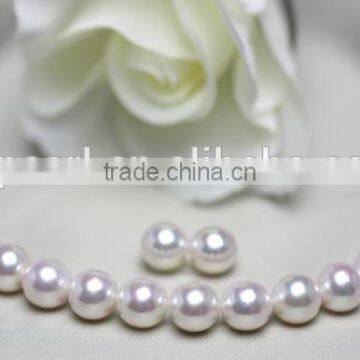 wholesale 7-7.5mm loose Akoya pearl strands