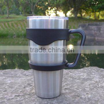 YE TI COOLERS 30OZ & 20OZ STAINLESS STEEL RAMBLER TUMBLER CUP MUG With Plastic Holder photo-5