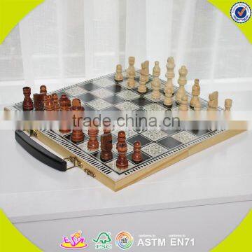 2017 Wholesale Portable Kids Wooden Chess Pieces Best Wooden Chess Pieces W11A056 photo-6