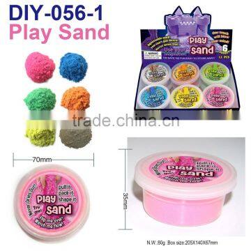 2015 Hot Selling DIY Educational Moving Magic Play Sand With Tools and Molds for Kids photo-3