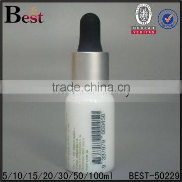 10ml Empty Essential Oil Glass Dropper Bottle Fragrance Perfume Glass Dropper Bottle White Wholesale Cosmetic Packaging photo-3