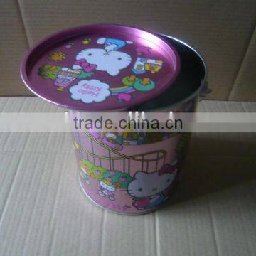 Round Storage Can for Kids