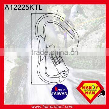 28KN Made In Taiwan Forged Aluminum Carabiner For Rock Climbing photo-2