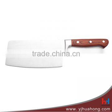 7" Chopping Knife with Color Wooden Handle