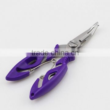 Purple Anti-Skidding Handle Multifunction Fishing Hook Plier