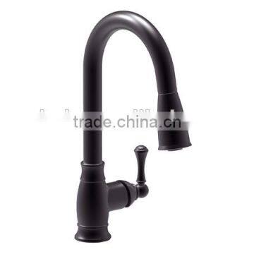 Durable Single Handle Kitchen Faucet With Pull-down photo-2