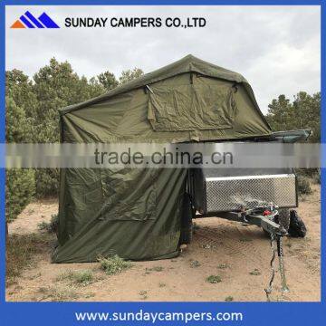 Uptop campers roof top tent 4x4 camping telescopic tent pole for promotional