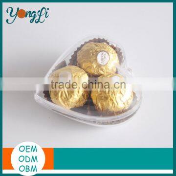 Transparent Heart Shape Chocolate Packaging Box photo-3