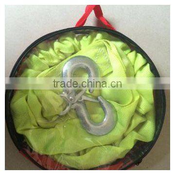 Elastic PE Towing Strap With Hooks - Vehicle Tow Strap - TS20E50X4HA photo-2