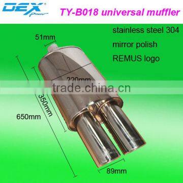 High Racing Spare Part Exhaust System Universal Muffler Performance photo-2