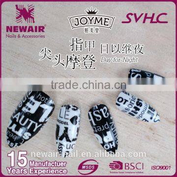 24pcs acrylic Day for night false nail for wild girls