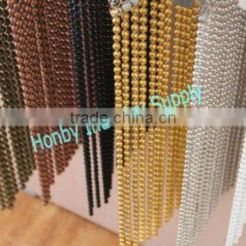 Modern Romantic Decorative Golden Bead Strands Divider photo-6