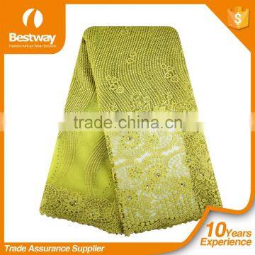 Bestway Textiles FL0116 New Fashion Dress African French Net Lace Fabric photo-6