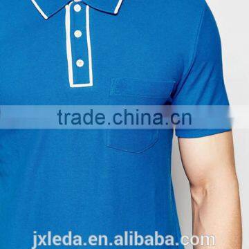 Customize Men Short Sleeve 100% Cotton Pique Dry Fit Sports Golf Polo Shirt photo-6