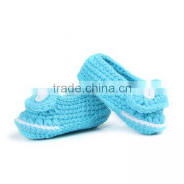 Big Mouth Frog Design Crochet Knitting Kids Shoes photo-5