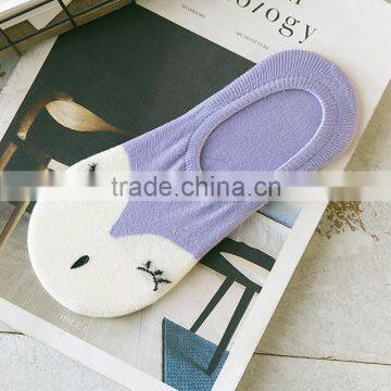 Zm33773a Korean Cartoon Design Women Socks Ladies Fancy Sport Socks photo-6