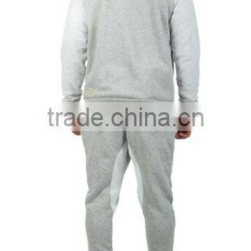 Raglan Sleeve Zipper up Custom Cotton Tracksuits New Design photo-3