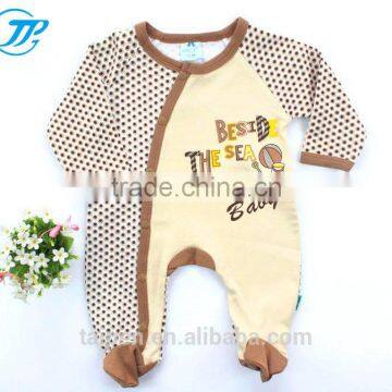 Winter Collection Organic Baby Clothes New Born Baby Winter Romper Knitted Bodysuits For Boys BR1-301