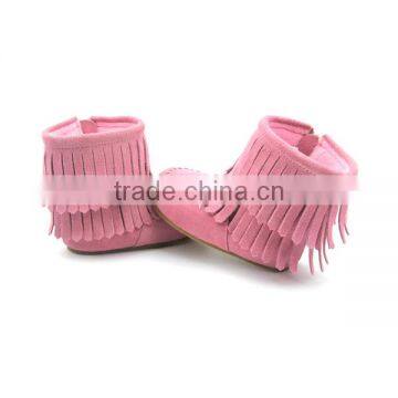 Wholesael Kids Boots Shoes Baby Rubber Sole Shoes Moccasins Boots photo-5