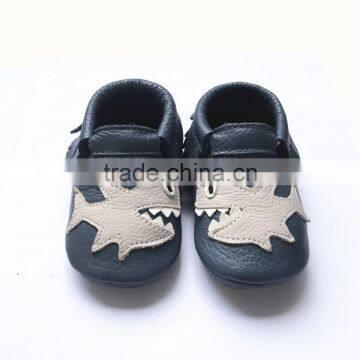 Lovely and Comfortable Rubber Sole Baby Moccasins Shoes photo-2
