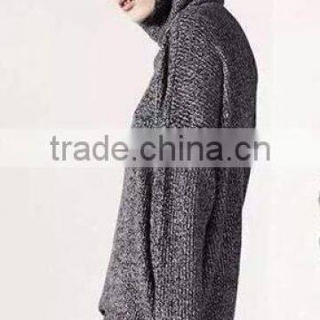 Runwaylover 4835 Latest Design Fashion Ladies Irregular Sweater photo-2