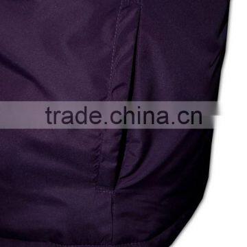 China Manufactory High Quality Stiff Neck Fitted Sleeveless Nylon Puffy Vest photo-6
