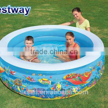 Bestway 2.29 m x H56cm three-ring crystal pools