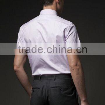 2015 Mens Short Shirt With Buttondown Collar photo-6