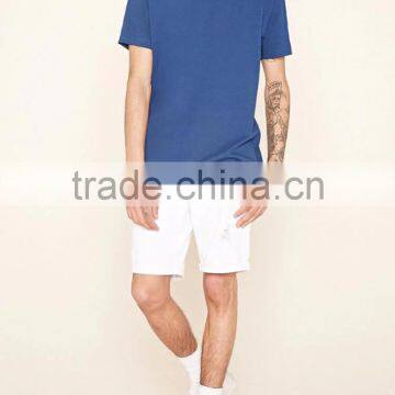 2017 Guangzhou Shandao OEM Summer 180g 100% Cotton V-Neck Short Sleeve Slim Fit Men's T- Shirt photo-3