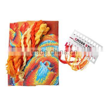 Hot Fashion Wholesale Multicolor Square Throw Pillow Cotton Chinese Cross Stitch Set Patterns photo-3