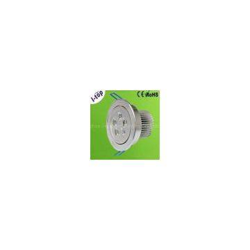 Indoor White Milky Glass High Power Recessed LED Downlighting with Heatsink for Schools 5w