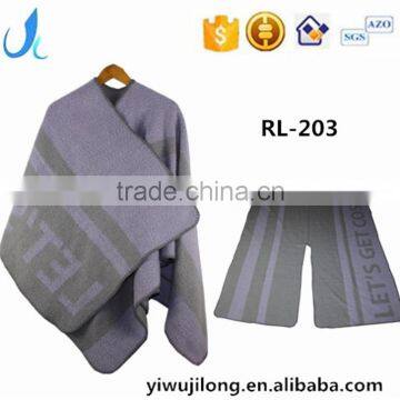 "let's get cosy "wholesale classic winter lady acrylic knitted pashmina scarf shwal