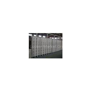 Steel Personal Storage Lockers , Customized 6 Tier Clothing Metal Wardrobe