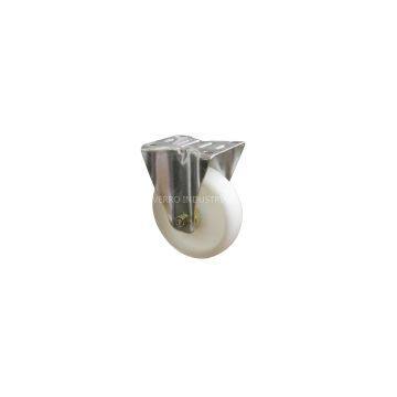 4inch White 140KG Fixed PA/Nylon Industrial Caster