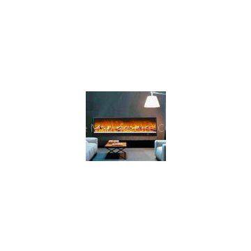 Restaurant Decor Wall Fireplace Heater With Remote , Fake Flame Electric Wall Fireplace 750W/1500W