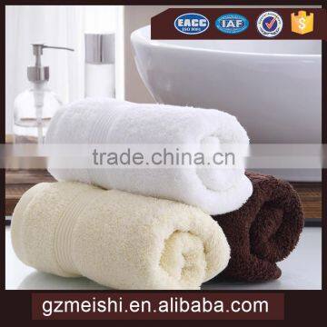 High Quality 5 Star Hotel plain 100% cotton Hotel Towel for Bathroom