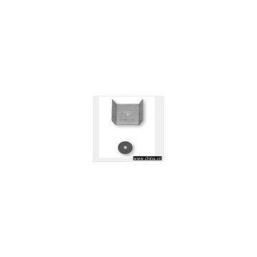 Fold-back clips for cladding panels