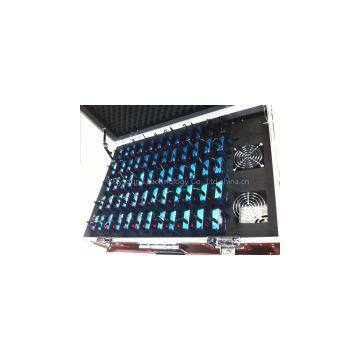 2.4G wireless audio tour guide system (4 pc transmitter+56 pc receivers+ Charge box)