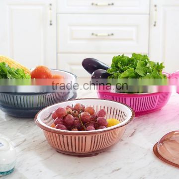 kitchen plastic vegetable storage basket