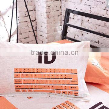 Stone Washed Pure Linen Bed Linen Bedding Set Bed Sheet BS256 photo-2