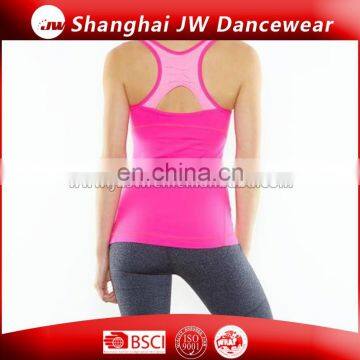 girls yoga tank tops fitness gym sports wear