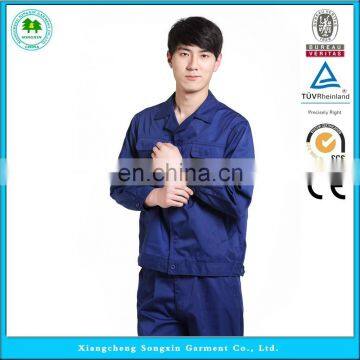 Spring long sleeve work uniforms for factory wholesale
