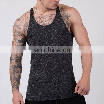 available color slub blank mens gym vest