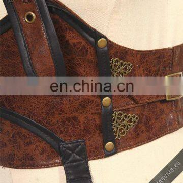 Steampunk Leather Harness-vest photo-5