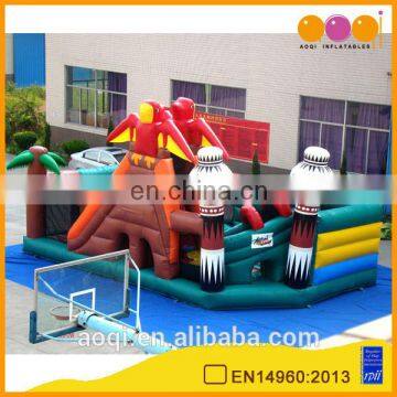 AOQI bird funcity /funny inflatable playground toys/cheap inflatable fun city